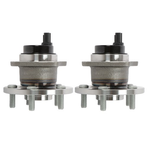 DURAFORCE 2x Wheel Hubs Bearings Assembly Rear FWD For Toyota Corolla Matrix Pontiac Vibe
