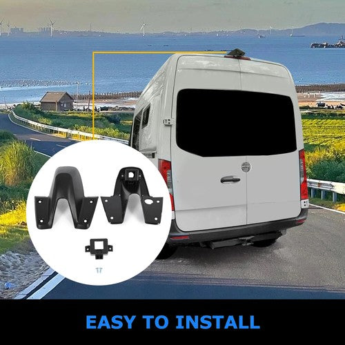 Black Plastic Rear Camera Housing for Freightliner Benz Sprinter 1500 18 20 23