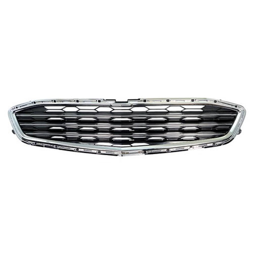 DURAFORCE Fit For Chevrolet Malibu 2016 2017 2018 Grill Grille Bumper Center Plastic