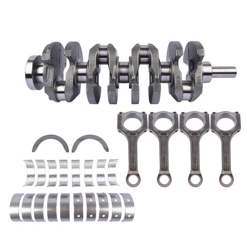 DURAFORCE Engine Crankshaft w/ Connecting Rod for Hyundai Santa Fe Sonata Genesis Coupe