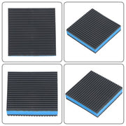 DURAFORCE Heavy Duty 4"x4"x7/8" Anti Vibration Mats 8 Pack with EVA Layer