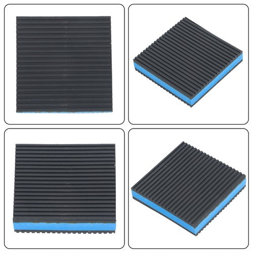 DURAFORCE Heavy Duty 4"x4"x7/8" Anti Vibration Mats 8 Pack with EVA Layer
