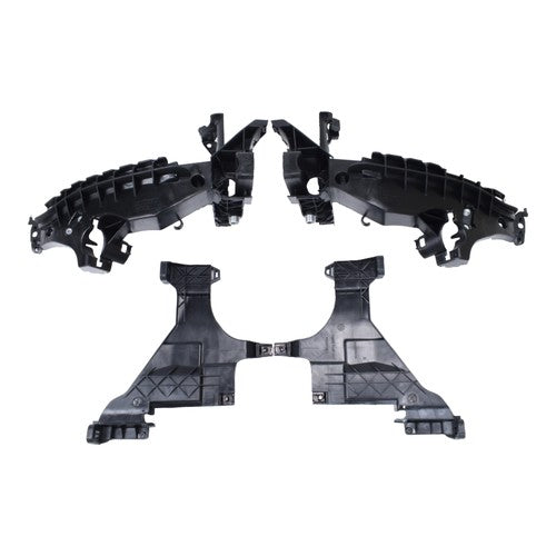 DURAFORCE 4PCS Front Headlight Mount Support Plate Bracket For Audi A4 S4 2013-2015 2016