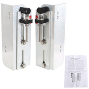 DURAFORCE JPL4000 6" Set Back Jack Plate 4'' Adjustable Aluminum Outboard Boat Jack Plate