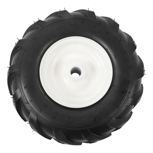 DURAFORCE 13x5.00-6" Rubber Tiller Tire & Wheel 1" Axle Size For Garden Tractor Tire 2Pack