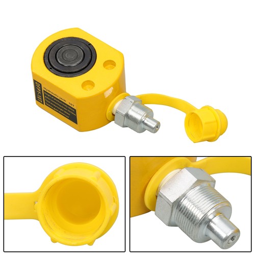 DURAFORCE 10Ton Hydraulic Ram Jack Multi-Section 1" Stroke Lifting Low Height Cylinder
