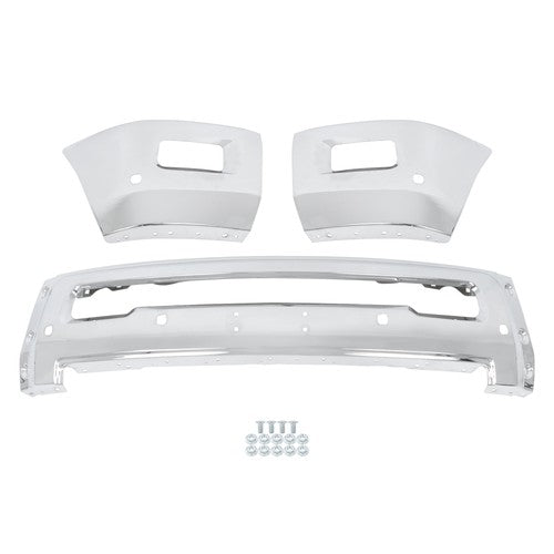 DURAFORCE For RAM 2500 3500 2010-2018 Split Style Steel Front Bumper Face Bar Replacement