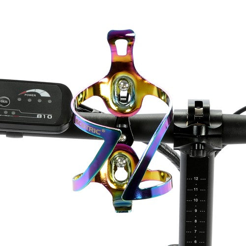 ECOTRIC Colorful Bottle Cage Aluminum Bike Water Bottle Holder