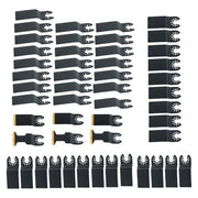 DURAFORCE Tool Blades Curved Edge Oscillating Saw Blades 50PCS Titanium Oscillating