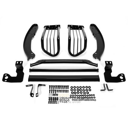 Front Bumper Grill Guard for Dakota 97 04 Durango 98 03 Black Coated Steel