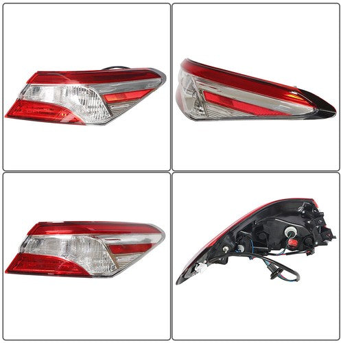 DURAFORCE Tail Light LED Brake Lamp Right Passenger's Side Fit For Toyota Camry 2018-2020