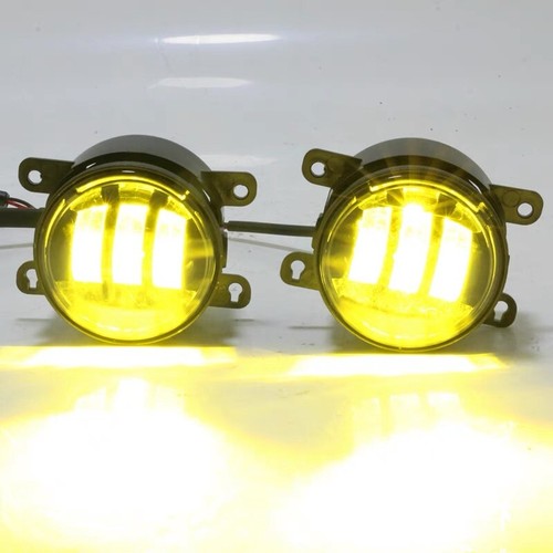 DURAFORCE LED Front Bumper Clear Fog Driving Light for Honda Odyssey 2018-2022 Pair