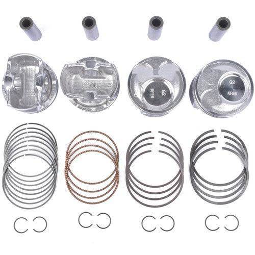 DURAFORCE 4 x Piston & Rings kit For Kia Soul Forte Hyundai Elantra Tucson 2.0L 2014-2018