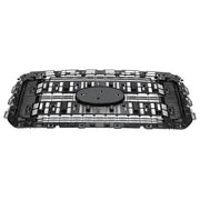 DURAFORCE Front Upper Grille Bracket For 2011-2016 Ford F250 F350 F450 Super Duty Black