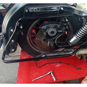 DURAFORCE Saddlebags Saddle Bag Conversion Brackets w/ Hardware For Harley Softail 84-17