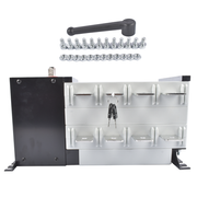 DURAFORCE Industrial Automatic Transfer Switch 4P 630A 110V or 220V Plastic Copper Steel