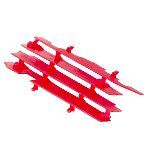 Left and Right Side Radiator Louvers Guards for Honda CR125R CR250R 2000-2004