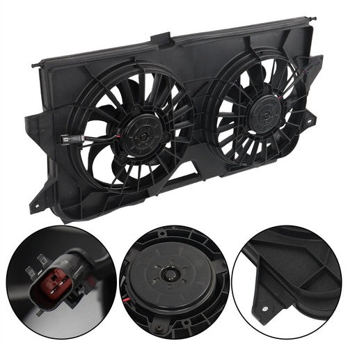 DURAFORCE Fit For Dodge Caravan 2005 2006-2007 4677695AA Radiator Cooling Dual Fan 620042