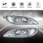 DURAFORCE For Toyota Corolla 2005-2008 Camry 02-04 Front Bumper Fog Light Lamp Clear Lens