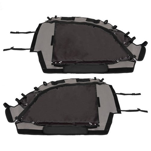Upper Soft Doors for CFMoto ZForce 500 800 800EX 1000 with Zippered Window 2014 22