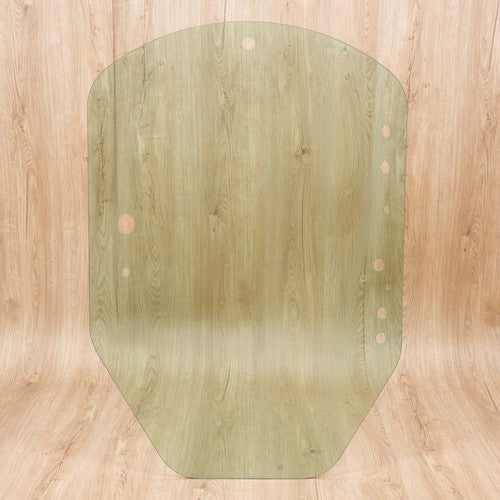 T312628 Clear Door Glass For John Deere Skid Steer Track Loader D E Series