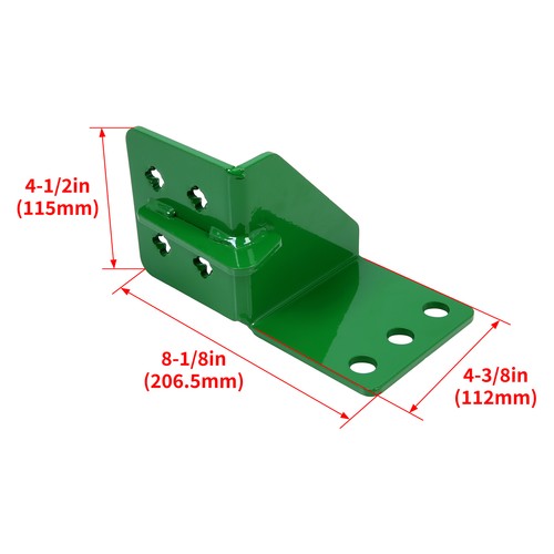DURAFORCE 6" Bolt-On Step For John Deere 1023E 1025R 1026R Compact Tractor 120 Loader