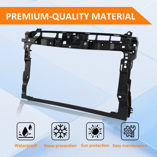 DURAFORCE 17A805588E Front Radiator Core Support Assembly for Volkswagen Jetta 2019-2023