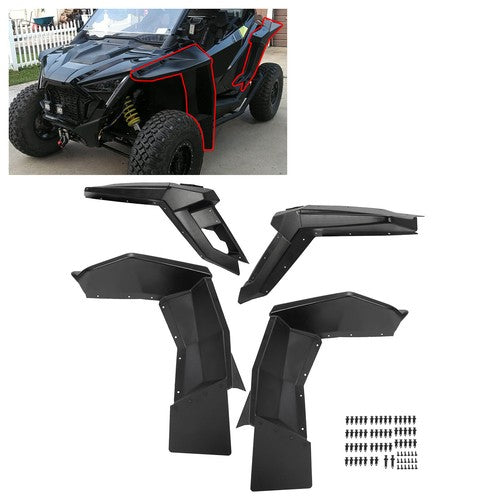 DURAFORCE Full Coverage Fender Flares for Polaris RZR Pro XP Pro R Turbo R 2020-2024