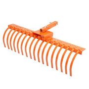 DURAFORCE For 2" Receiver for Lawn Tractors or ATV UTV 48" Pine Straw Rake Landscape Rake