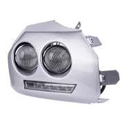 DURAFORCE Chrome LED Bumper Fog Light DRL W/Wiring+Bulbs 2pc for Toyota Fj Cruiser 2007-14