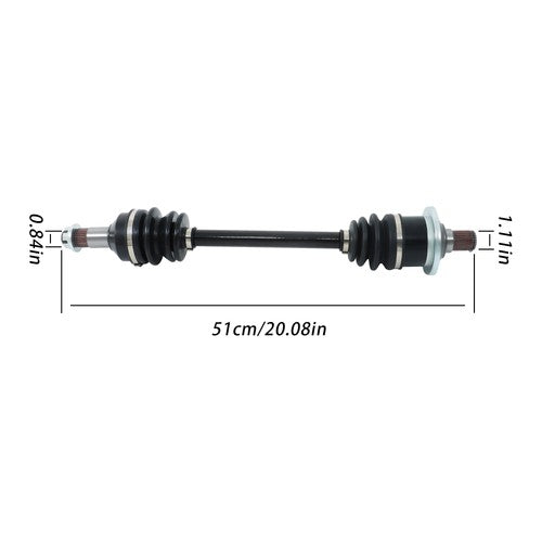 DURAFORCE Rear Left/Right CV Axles Drive Shaft For Arctic Cat 400 450 500 550 2005-2014