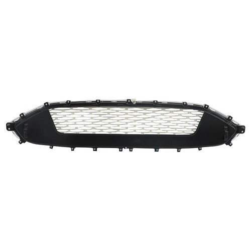 DURAFORCE Front Upper + Lower Grill w/ Fog Lights + Chrome Trim For Ford Fusion 2019-2020