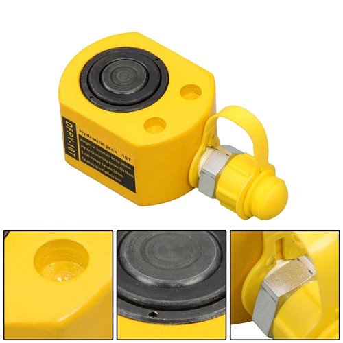 DURAFORCE 10Ton Hydraulic Ram Jack Multi-Section 1" Stroke Lifting Low Height Cylinder