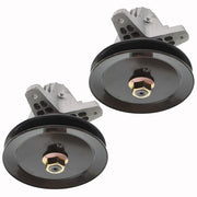 DURAFORCE For Troy Bilt MTD 918-06991 618-06991 2Pcs Spindle Assembly W/Pulley Bolt