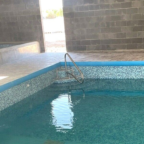 DURAFORCE Pair(2PC) Swimming Pool Hand Rail Ladder Handrail Stair Rail 304 Stainless Steel