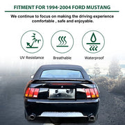 DURAFORCE For Ford mustang Convertible 1994 1995 -2003 2004 Soft top W/window BlK Plastic