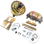 DURAFORCE Power Brake Booster 1" Bore Master Disc/Drum Kit for Chevrolet 150 210 1955-1957