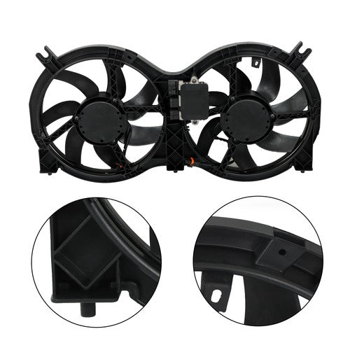 DURAFORCE Fit For 2014-2019 Infiniti QX60 3.5L 2.5L Radiator Cooling Fan W/Control Module