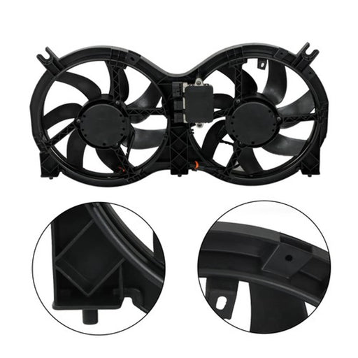 DURAFORCE Fit For 2014-2019 Infiniti QX60 3.5L 2.5L Radiator Cooling Fan W/Control Module
