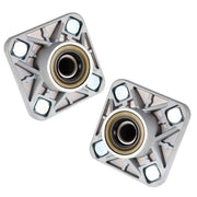 DURAFORCE 2x Front Wheel Hub Kit Bearings Seals For Club Car DS Golf Cart 1982-2002 Models