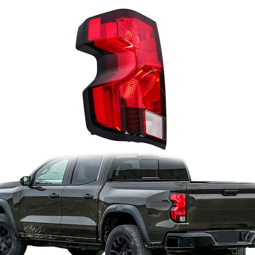 DURAFORCE Left Tail Light Assembly Halogen Black For Chevrolet Colorado 2023 2024 2025