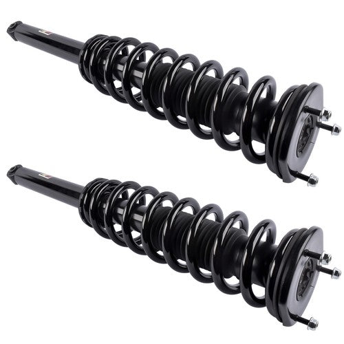 DURAFORCE 2× Coil Spring Shock Strut Rear Left & Right for Tesla Model S 85D 2011-2016 RWD
