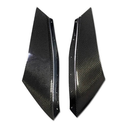 DURAFORCE Pair Fit Mazda 3 6 MX-5 Miata Front Bumper Canard Splitter Diffuser Spoiler Lip