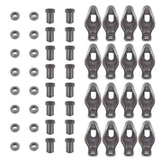 DURAFORCE Steel Roller Tip Rocker Arms Set for Small Block Chevy 350 1.5 Ratio 3/8" Stud