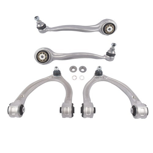 DURAFORCE 4Pcs Front Control Arms Kit & Ball Joint for Mercedes W205 C300 C350e W213 E300