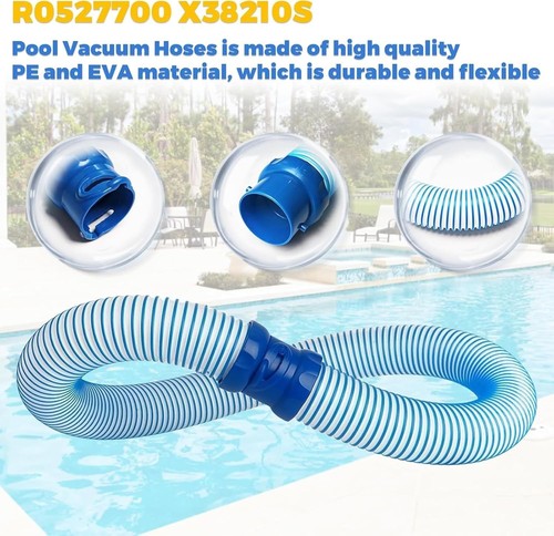 DURAFORCE 6 Pack Pool Cleaner Hose for Zodiac X7 T3 T5 MX6 MX8, 39" Twist Lock Hoses