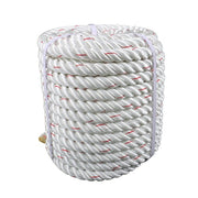 DURAFORCE 1"×120ft Double Braid Polyester Rope 3400lbs Breaking Strength Strong Pulling