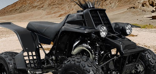 Front Rear Fender Plastic Body for 1987 2006 Yamaha Banshee 350 YFZ350 Black