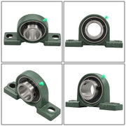 DURAFORCE Cast Iron 4* UCP210-32 Pillow Block Mounted Bearing 2" Bore Self-Aligning