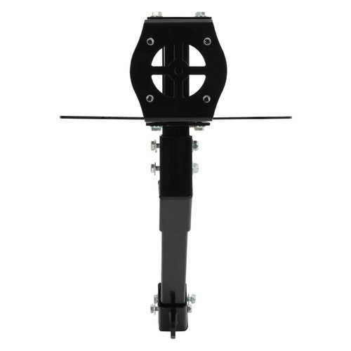 Black Steel Hitch Mounted Spare Tire Carrier for Kawasaki Teryx4 800 2014 2025